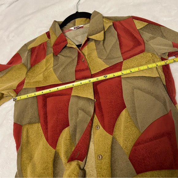 Japanese patterned blouse - Picture 6 of 10